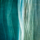 Poster in petrol blue and turquoise, and abstraction of vertical waves. Photography by Brigitte Aeberhard, available in various sizes. Printed in Sweden.